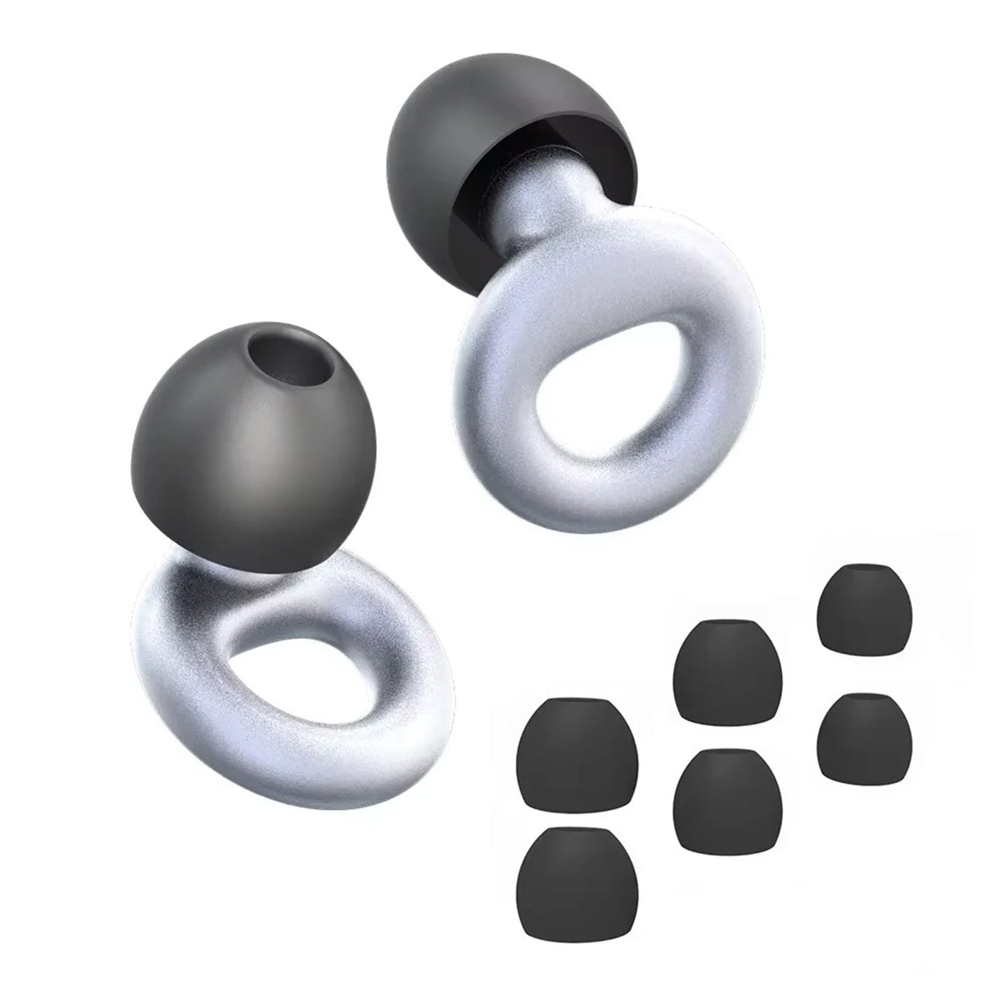 Bouchons d'oreilles avec embout adaptatif à réduction de bruit 33dB - Confort optimal