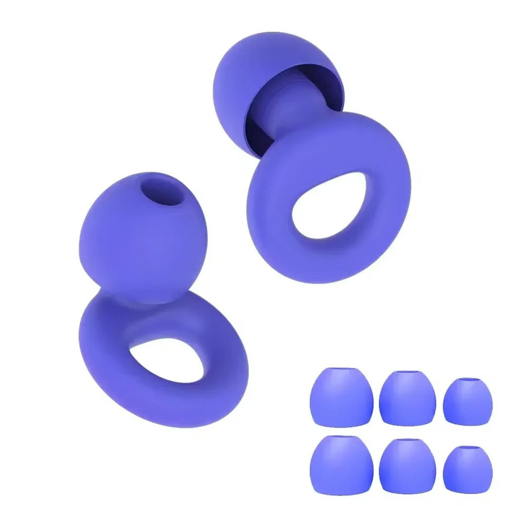 Bouchons d'oreilles avec embout adaptatif à réduction de bruit 33dB - Confort optimal