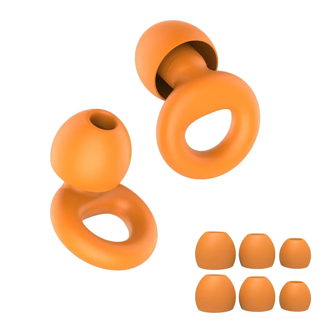 Bouchons d'oreilles avec embout adaptatif à réduction de bruit 33dB - Confort optimal
