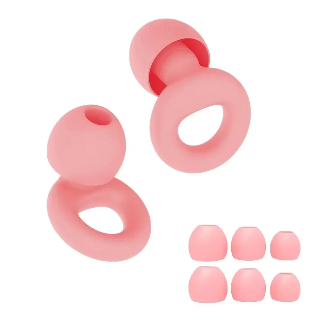 Bouchons d'oreilles avec embout adaptatif à réduction de bruit 33dB - Confort optimal