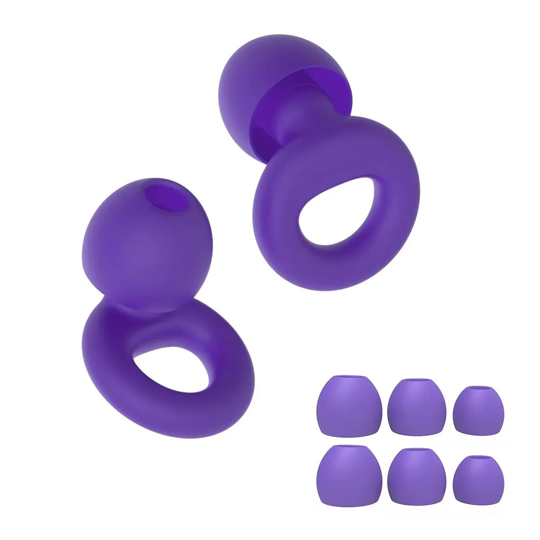 Bouchons d'oreilles avec embout adaptatif à réduction de bruit 33dB - Confort optimal