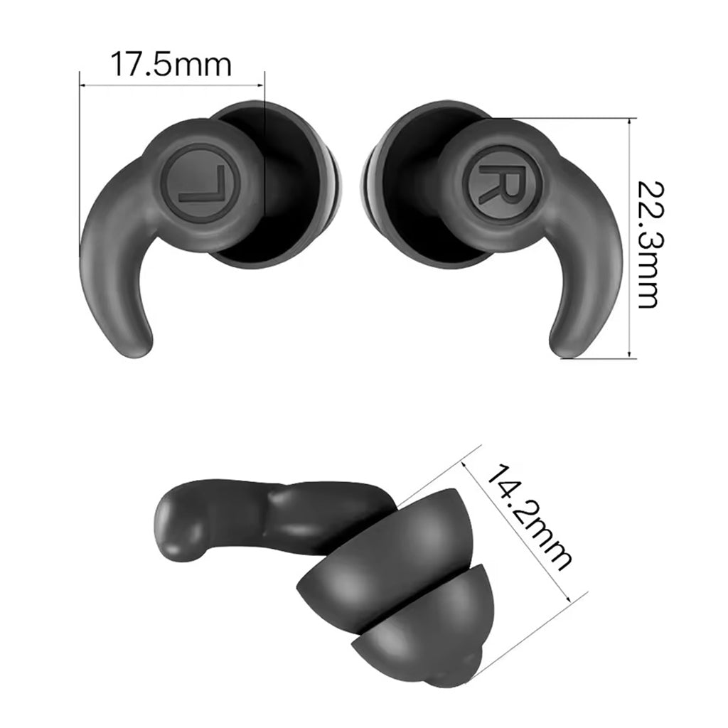 Les NoisePod's™ - Bouchons d'Oreilles Triple réduction de bruit 30db