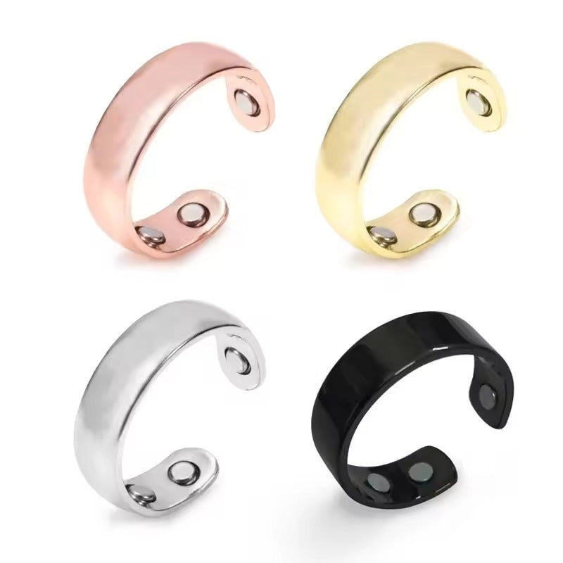Bague Anti-ronflement Magnétique par Acupression - Aide au Sommeil pour le Ronflement