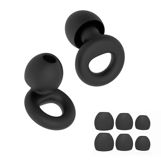 Bouchons d'oreilles avec embout adaptatif à réduction de bruit 33dB - Confort optimal